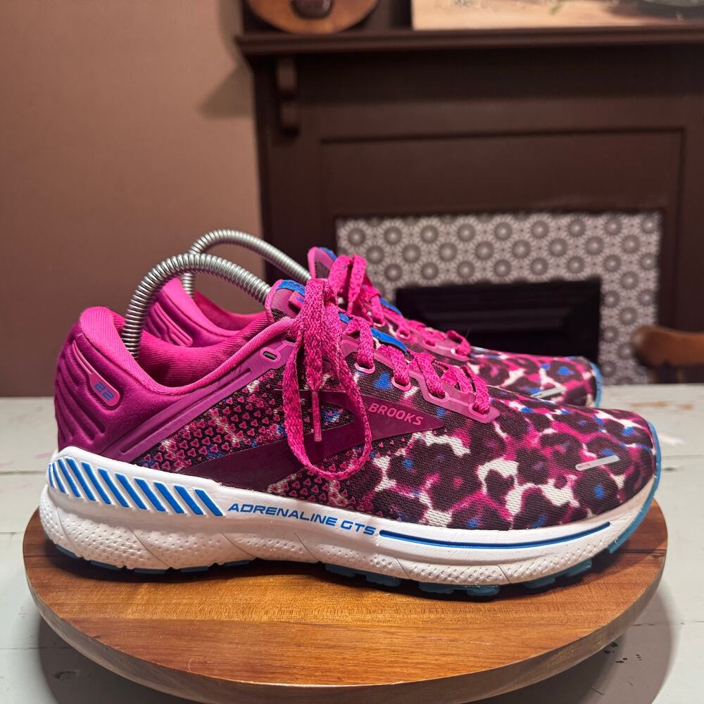 Asics Adrenaline GTS 22 Womens Size 9.5 Pink Sneaker Shoes